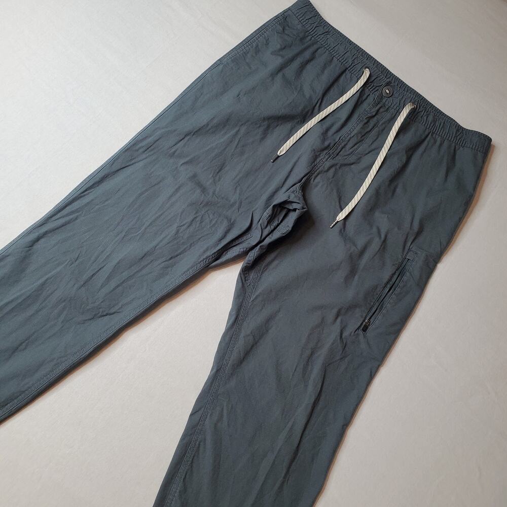 Vuori Men's Size XL Ripstop Pants Organic Cotton Gray V412